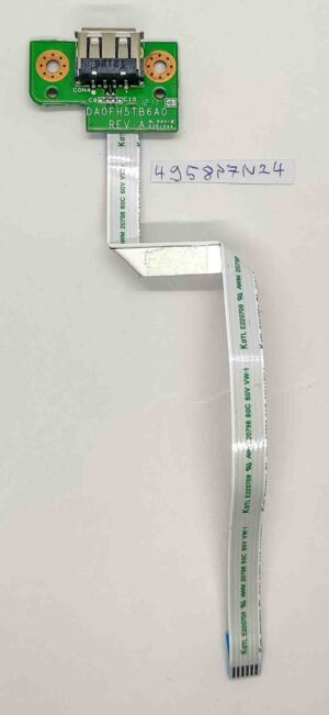 Fujitsu Lifebook A531 A512 AH531 USB aljzatkártya DA0FH5TB6A0 kábellel