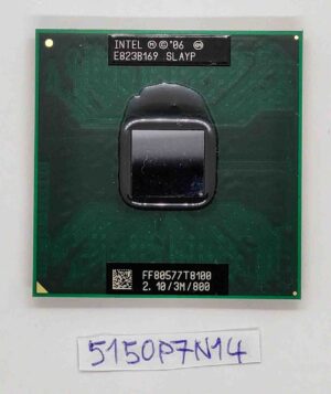 Fujitsu Siemens Esprimo Mobile D9500 2.10GHz 800MHz 3MB PGA478 Intel Core 2 Duo T8100 processzor – Eredeti csere