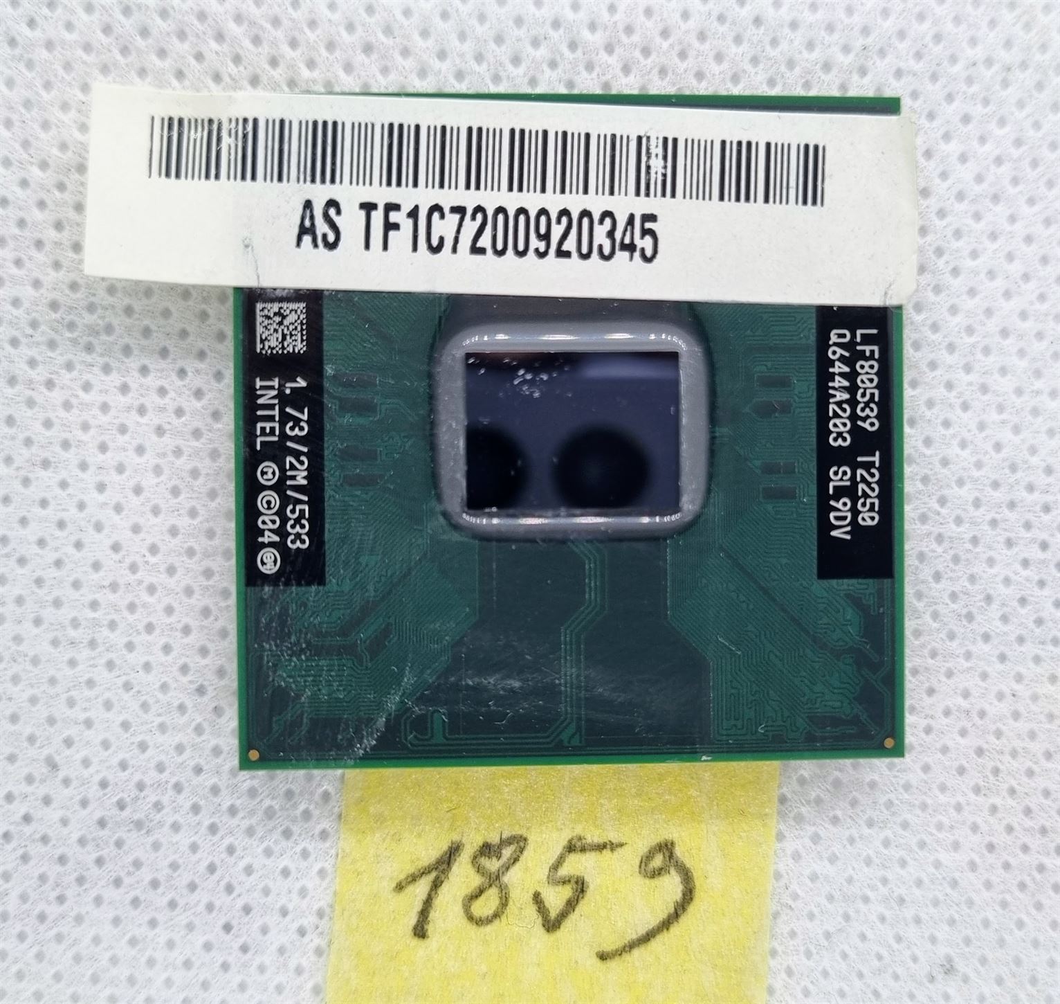 Eredeti CPU LF80539 T2300E Intel 1.662M 667 SL9DV Sony PCG-7N1M-hez - Növelje a teljesítményt!