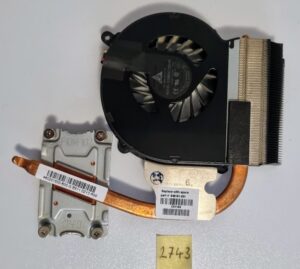 Eredeti HP 630 laptop hűtőborda és hűtőventilátor, cikkszám: 646181-001, gyors szállítás
