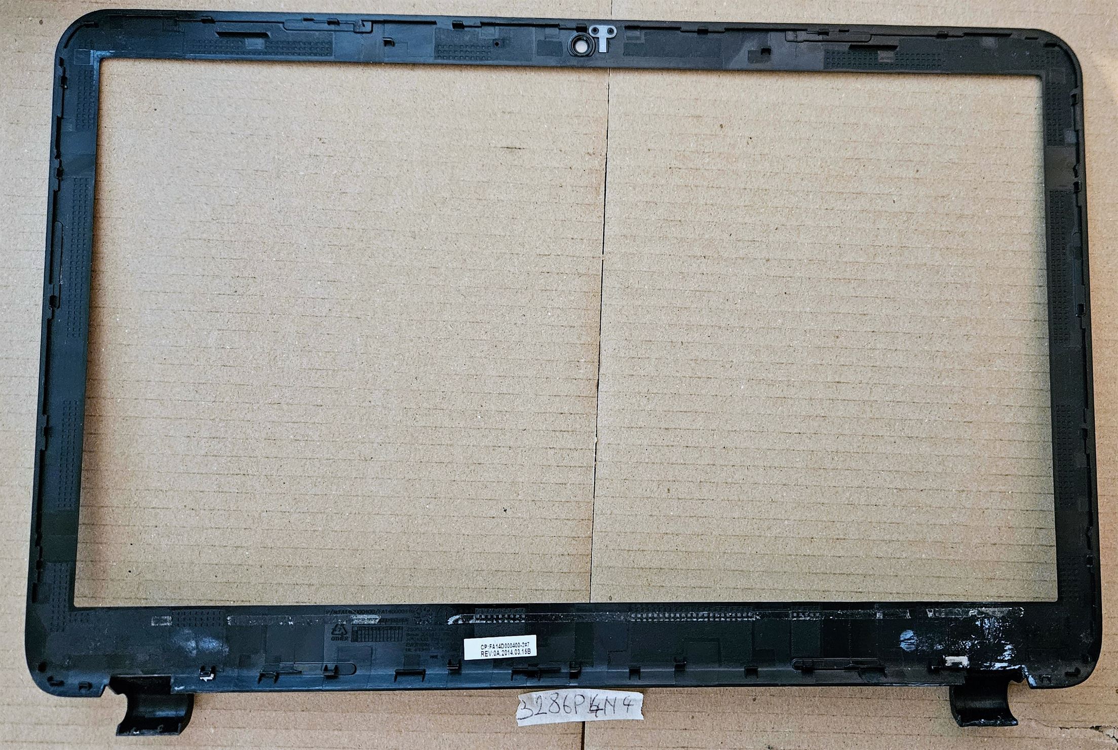 Eredeti HP Compaq 15-H előlapos kijelzőkeret elülső burkolat | FA14D000400-2 AP14D000210 - Image 2