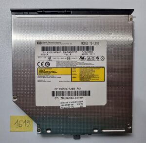 Eredeti HP Pavilion G7-1117CL CD DVD-RW meghajtó előlappal - TS-L633 574285-FC1