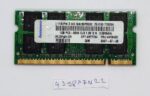 Eredeti IBM 1 GB DDR2-667MHz PC2-5300 nem ECC puffereletlen CL5 200 tűs SoDimm Dual Rank memóriamodul 36P3362