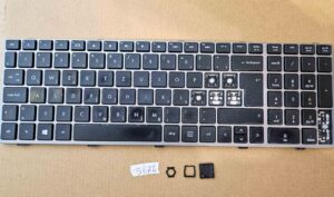 HP 6531S 6731S 6530S laptop billentyűzet billentyűk PH PN 701485-BA1 – Eredeti alkatrészek