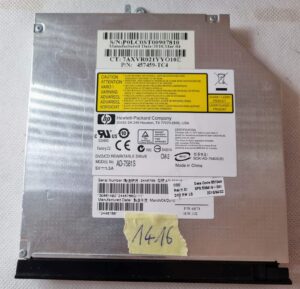 HP 457459-tc4 CQ SN-208DB AD-7581S DVD-meghajtó író író lejátszó