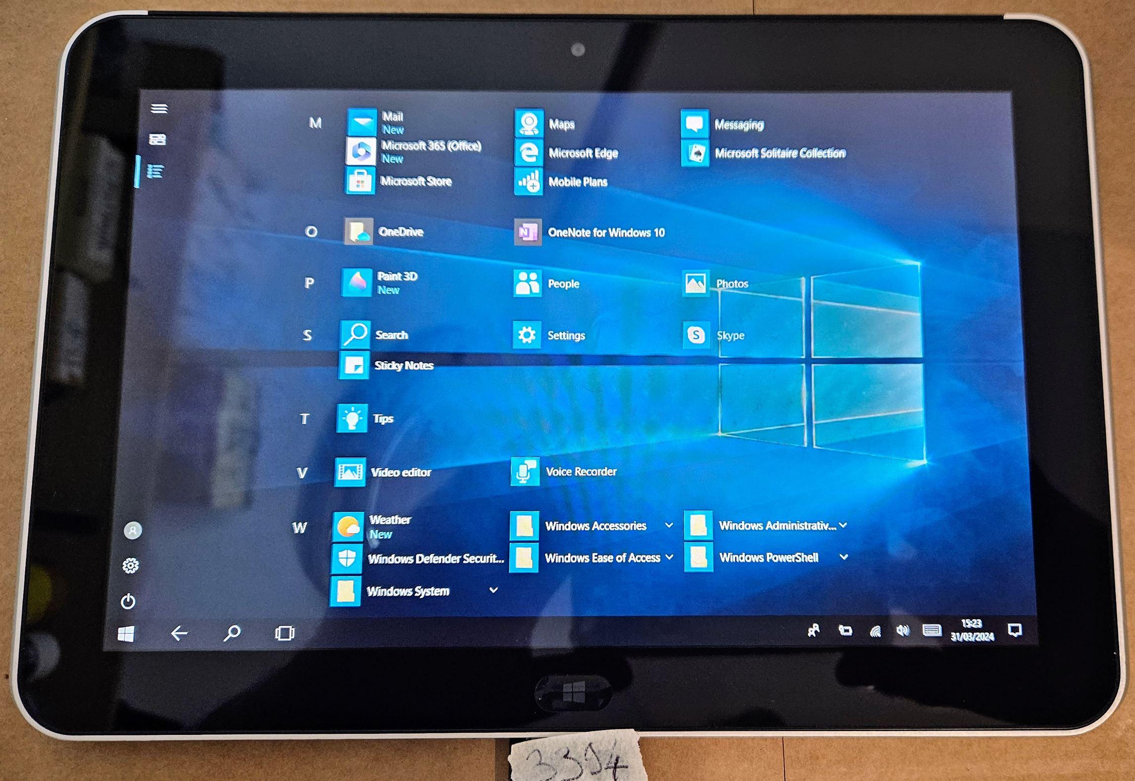 HP ElitePad 900 G1 LCD érintőképernyős panel 721492-001 + LCD képernyő – Eredeti csere