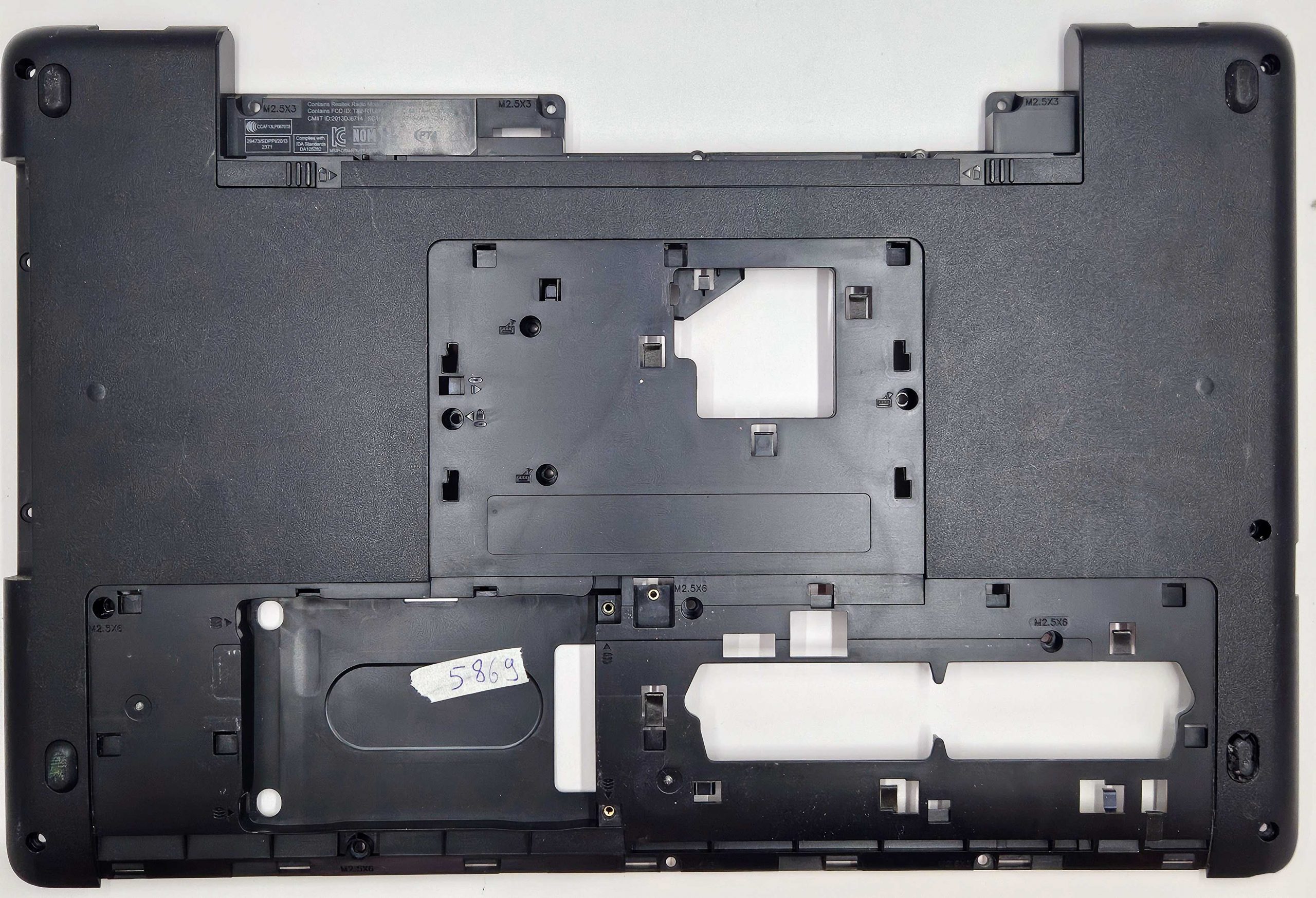 HP ProBook 470 475 G2 alsó tok E Shell 768374-001 AP15B000700 | Eredeti laptop alkatrész