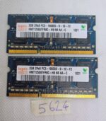 BULK Hynix 2 x 2GB 2Rx8 PC3-10600S DDR3 1333MHz laptop RAM – tesztelt és működik