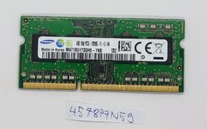 IBM Lenovo Thinkpad T430S T420S laptop RAM 4 GB 1Rx8 PC3L-12800S-11-12-B4 memóriamodul