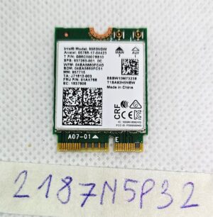 Intel Dual Band Wireless 9560NGW WiFi kártya SPS 937263-001