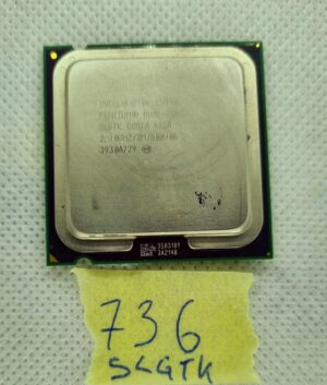 Intel Pentium E5400 2,7 GHz-es kétmagos LGA775 processzor SLGTK