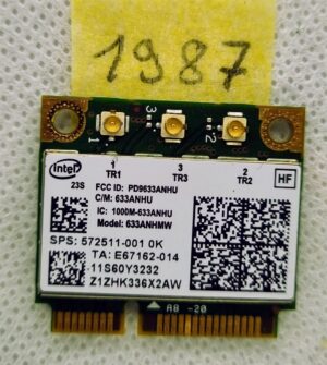 Intel Ultimate-N 6300 633ANHMW WiFi kártya IBM Lenovo T430 T410S X201 W510 W700 számára
