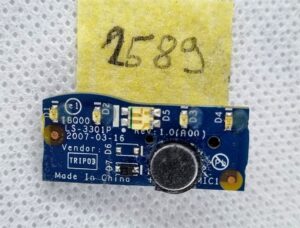 LS-3301P OEM DELL MICROPHONE BOARD LATITUDE D630 PP18L (CB42-CB416-CC411)
