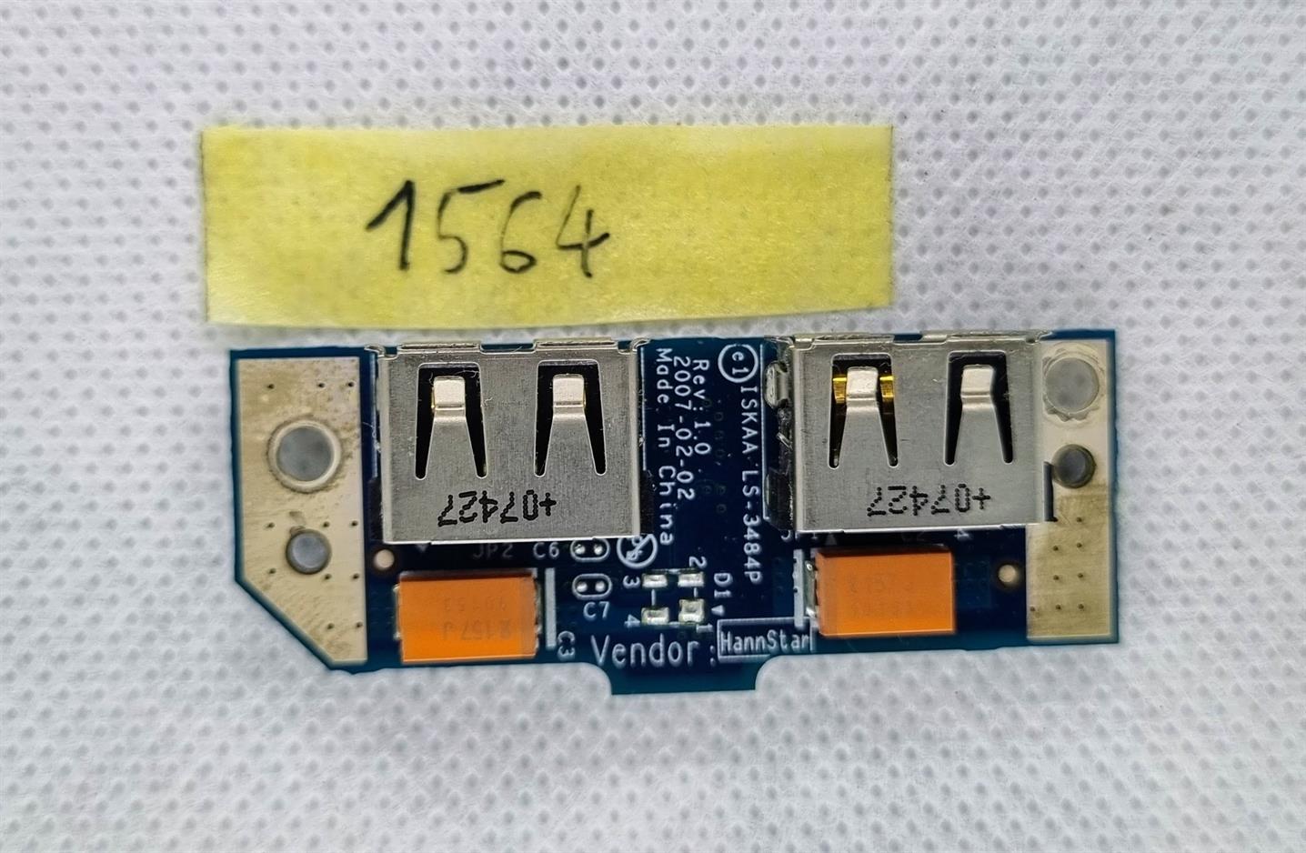 LS-3484P EREDETI TOSHIBA MŰHOLDAS USB kártya - Image 2
