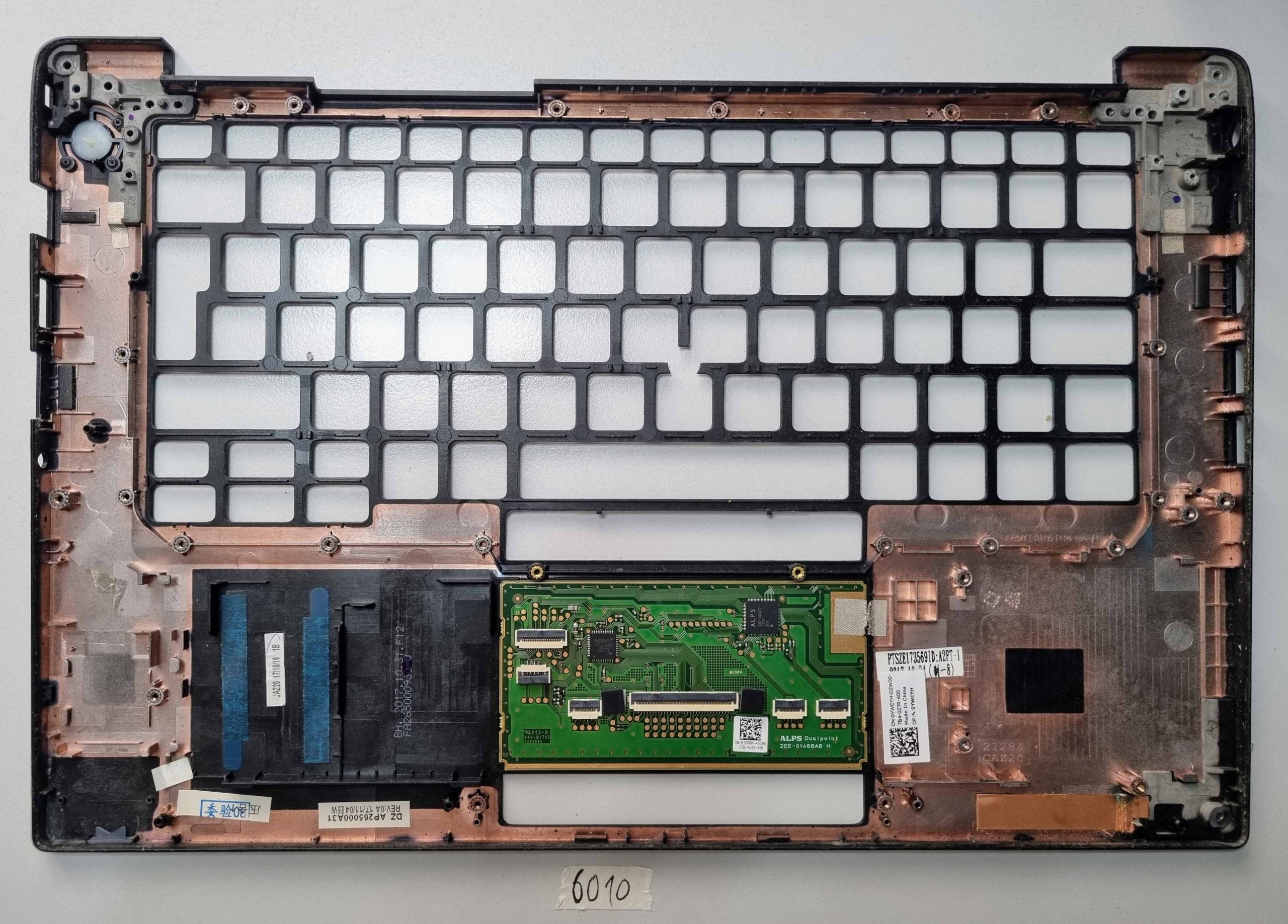 Laptop csuklótámasz Dell Latitude 7490 0YWCYH YWCYH | Eredeti laptop cserealkatrészek - Image 2