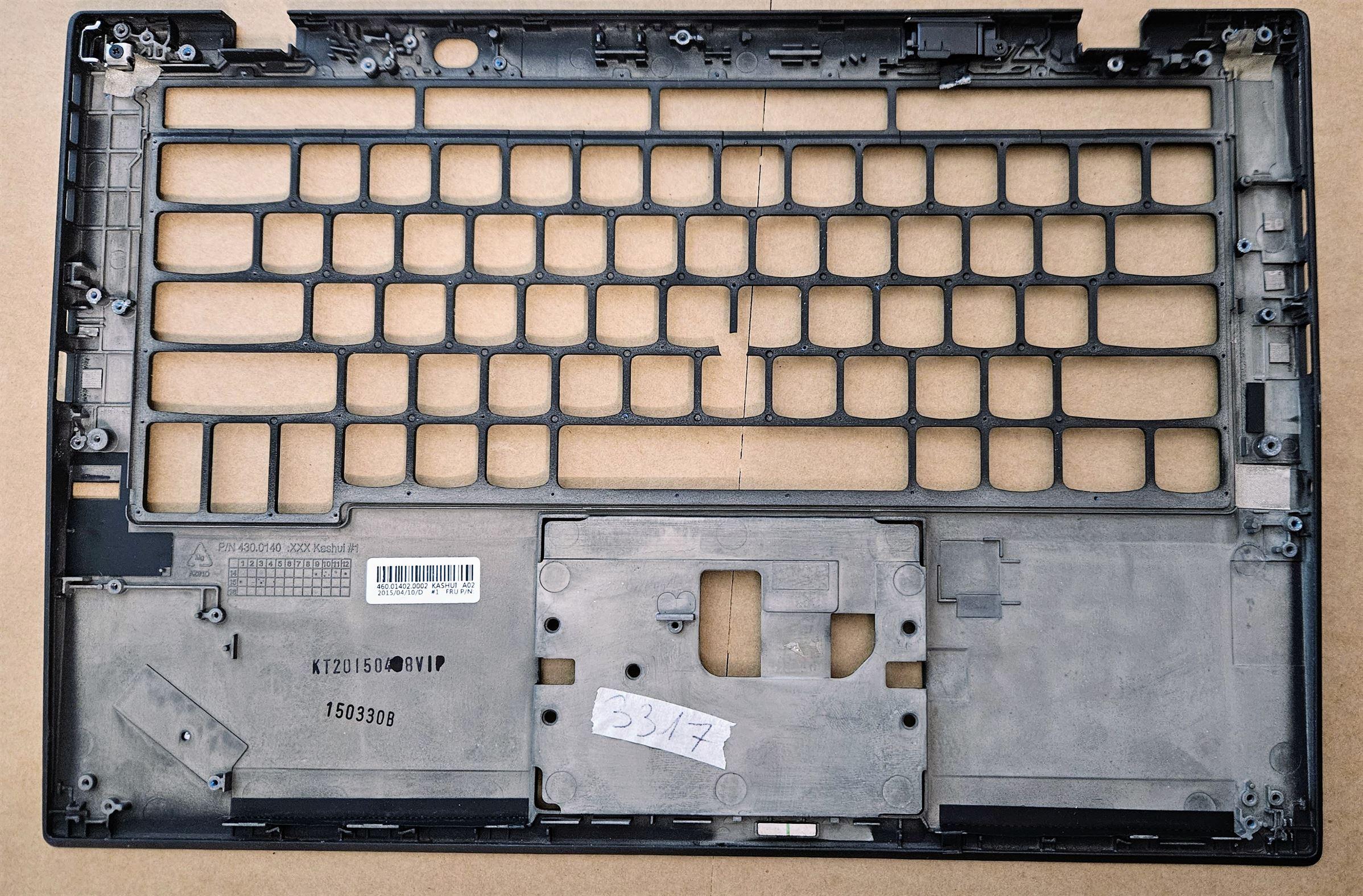 Lenovo 14" X1 Carbon 3. generációs csuklótámasz 460.01402.0002 - Eredeti cserealkatrész - Image 2