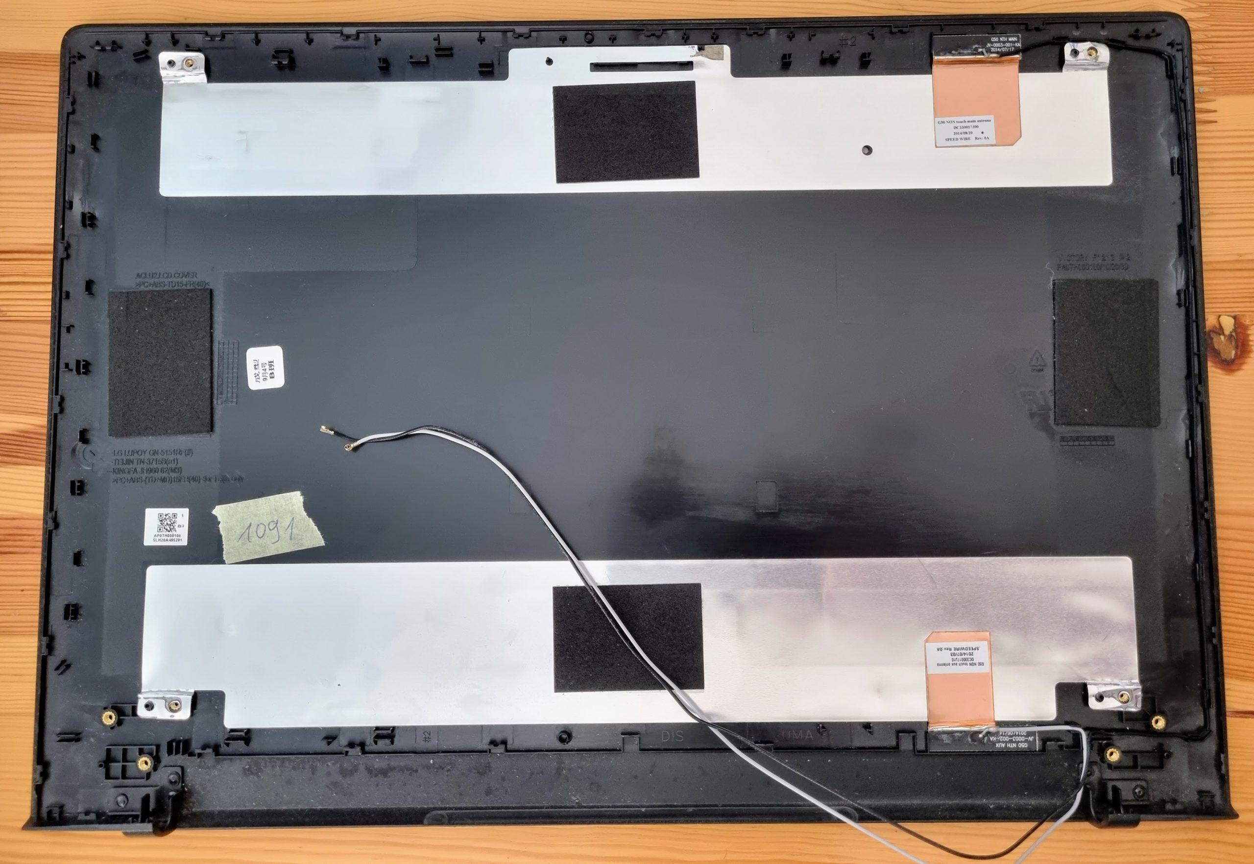 Lenovo G50-45 LCD képernyő fedél felső fedél AP0TH000100 - Image 2