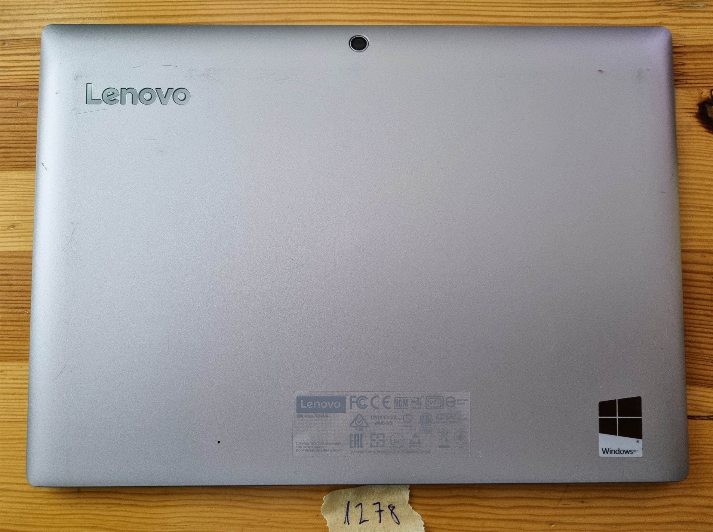 Lenovo MiiX 320-10ICR 80XF 10.1 Eredeti LCD hátlap ház 8S1102-02963