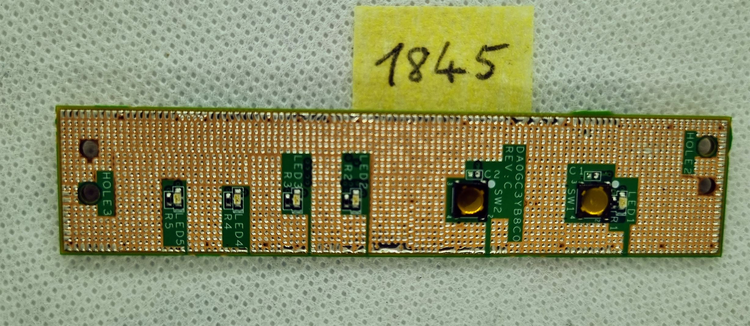 Lenovo THINKPAD L512 LED bekapcsológomb DA0GC3YB8C0 – Cserealkatrész laptophoz - Image 2