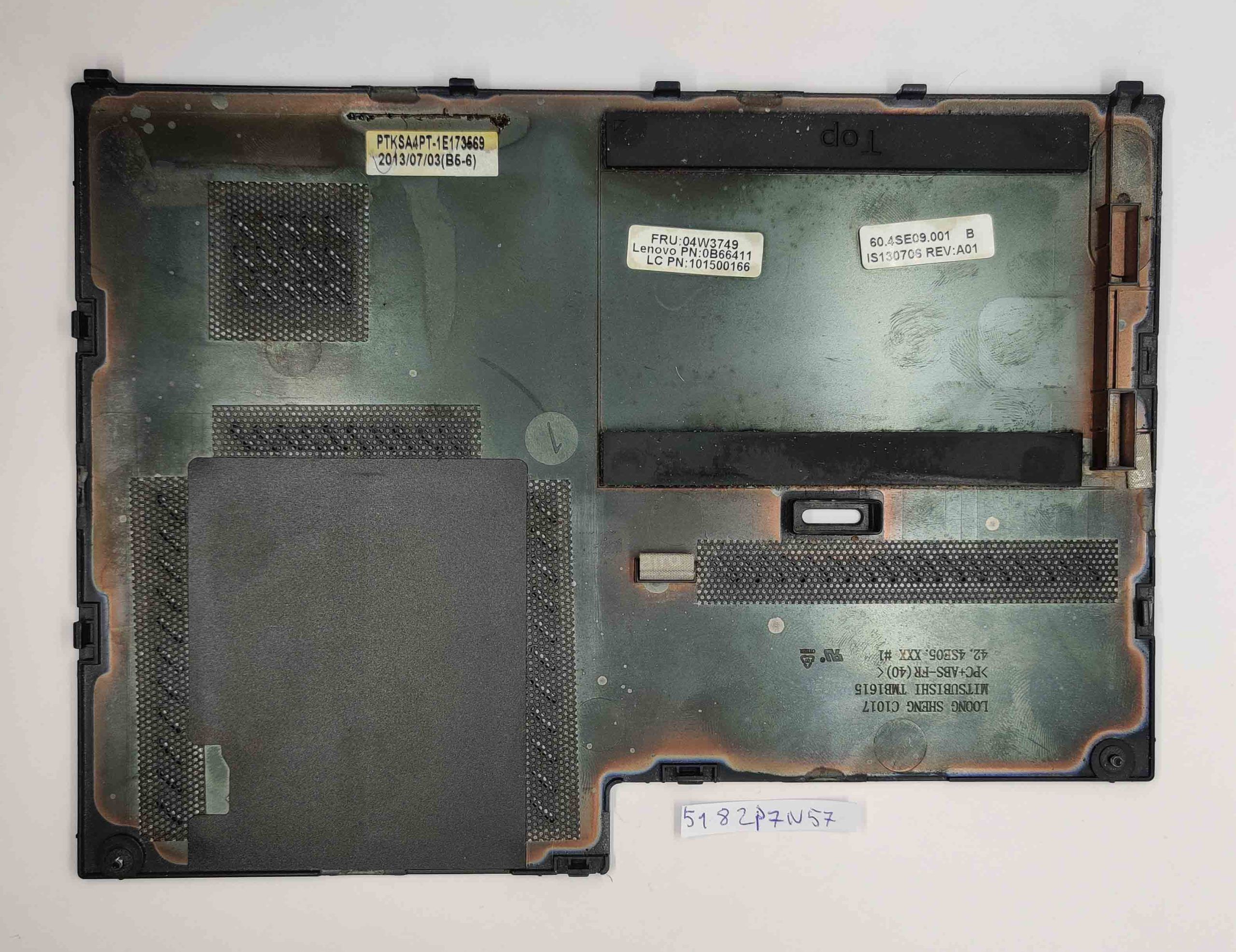 Lenovo ThinkPad L530 alsó fedél FRU 04W3749 – Eredeti cserealkatrész - Image 2