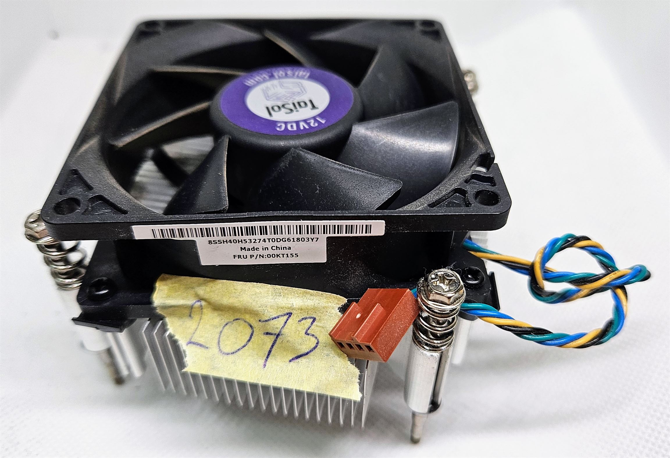 Lenovo Thinkcentre CPU ventilátor hűtőborda 00KT156 00KT155 - Hatékony hűtési megoldás!