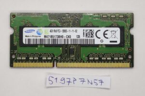 Lenovo Thinkpad L530 4 GB RAM 1RX8 PC3-12800S-11-11-B2 - Használt memóriamodul