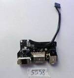 MacBook Air A1466 DC Power Jack Board 13" 2014 eleji eredeti laptop alkatrész