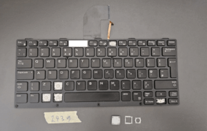 Billentyűzet SW Dell Latitude 14 Rugged E5404 7404 Swiss 0JVMMH egyedi kulcs | OKNJ-1A1UK03 | UK Layout | Laptop alkatrészek