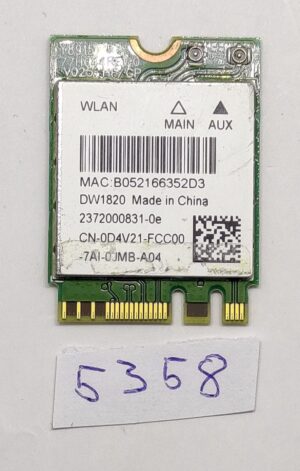 Precision 5520 WLAN modul DW1820 0D4V21 – Eredeti cserealkatrész