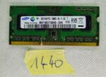Samsung 2GB 2GB DDR3 M471B5773DH0-CH9 SODIMM PC3-10600 DDR memóriasáv
