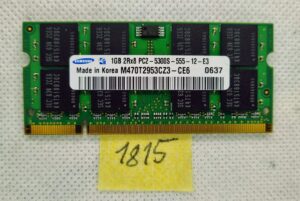 Samsung M470T2953CZ3 1 GB PC2 memória RAM modul – Növelje laptopja teljesítményét