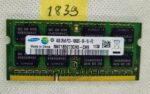 Samsung M471B5273CH0-YK0 4GB PC3L-12800S laptop RAM memória modul használt