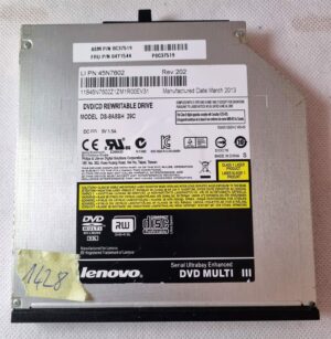 Lenovo 04y1544 0c37519 SATA DVD-író meghajtó előlappal és konzollal - DS-8A8SH