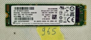 Sk Hynix SC311 128GB SATA SSD M.2 06HG72
