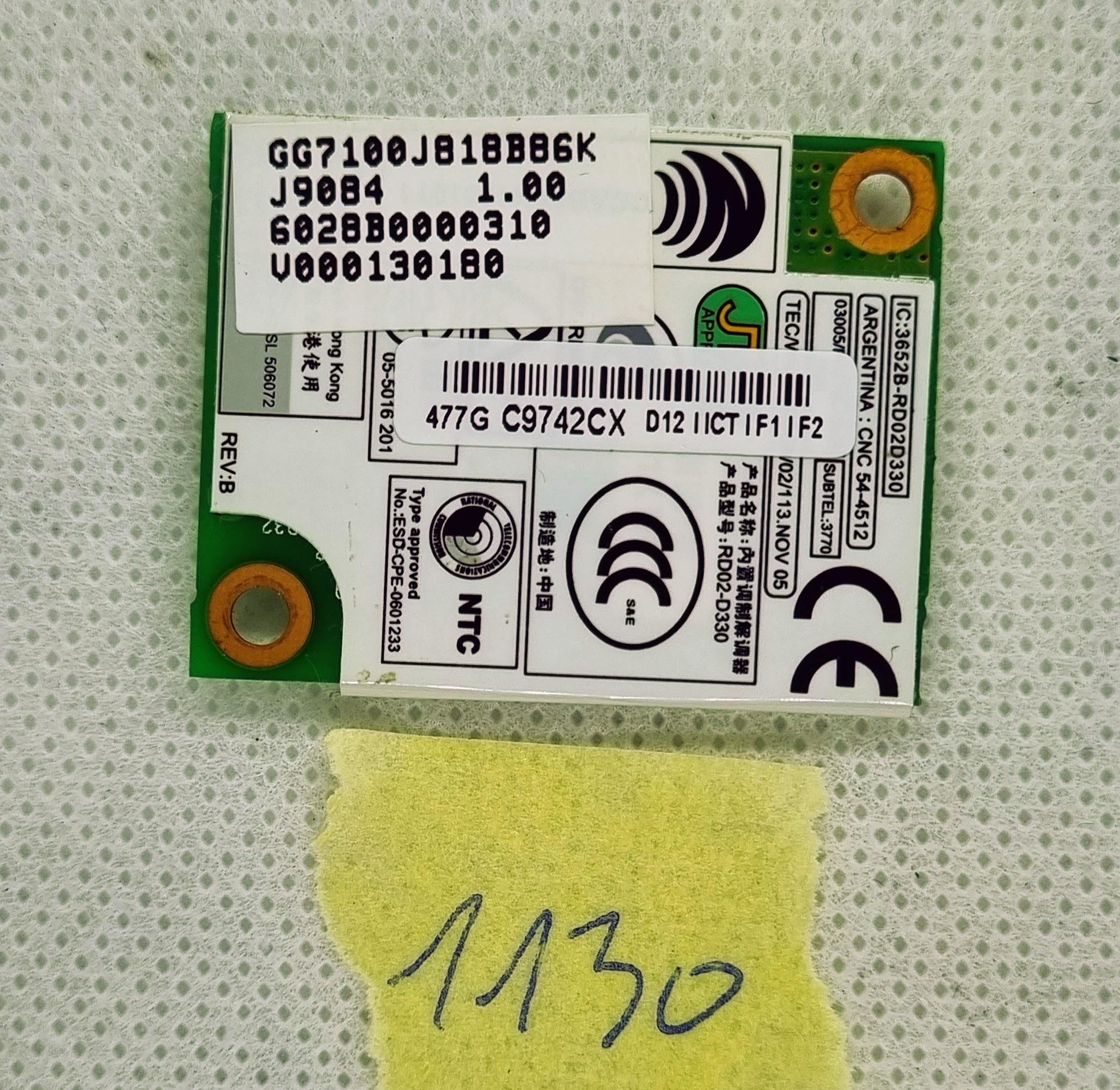 TOSHIBA V000130180 MODEM MODUL HASZNÁLT