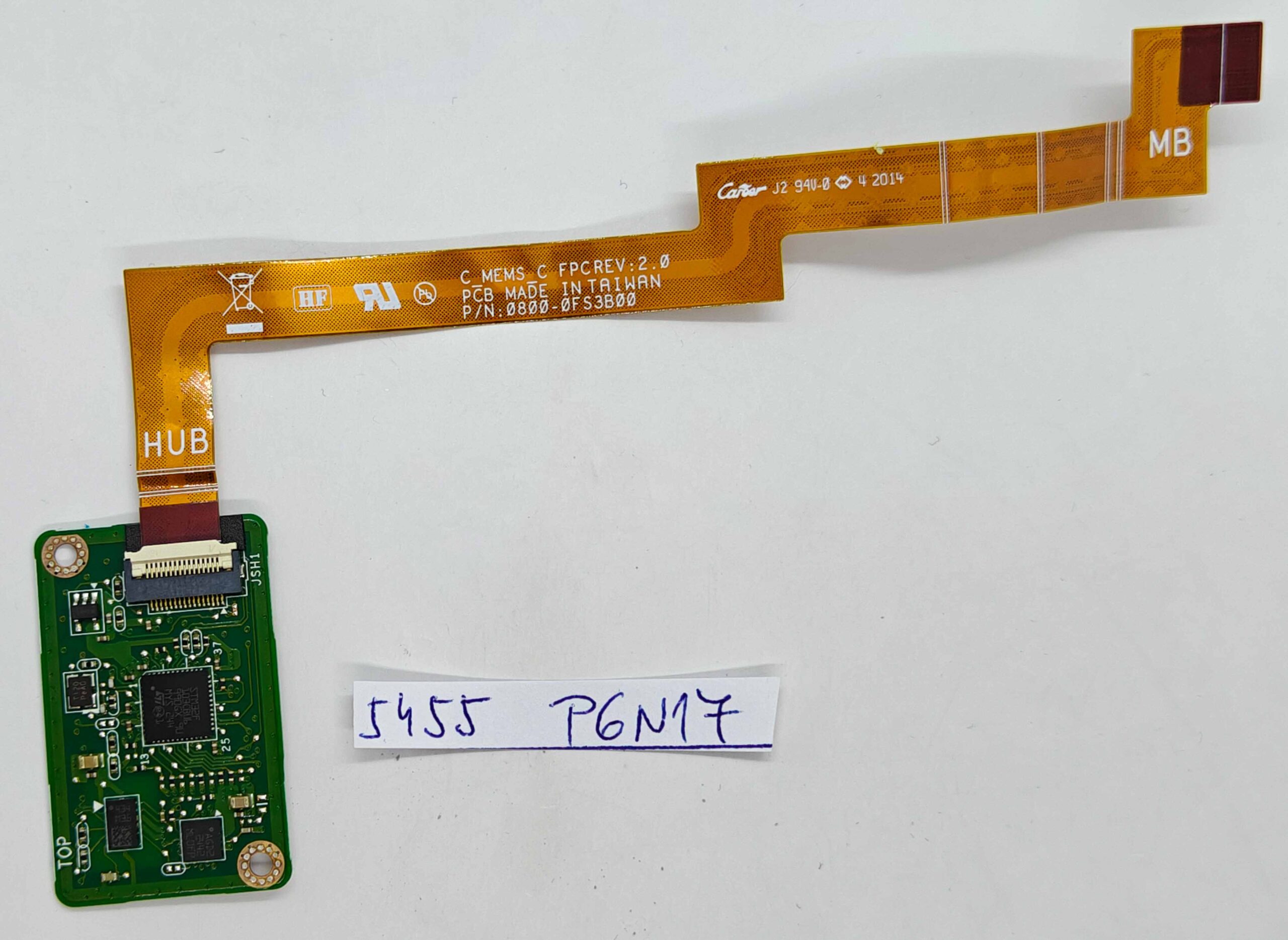 HASZNÁLT DELL LATITUDE 7204 RUGGED MEMS BOARD KGT4K TESZTELT MŰKÖDÉS - Image 2