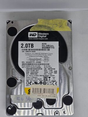 WD2003FYYS 2 TB merevlemez - 100% egészség