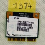 Wireless Board WiFi modul kártya a HP 15-r213nl Realtek RTL8723BE 753077-005 készülékhez – Megbízható vezeték nélküli kapcsolat