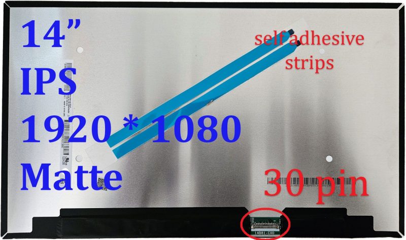 Schermo IPS FHD da 14" per Dell Latitude 5400 5410 5420 5440 7468 0hn4tm 0D5MVF