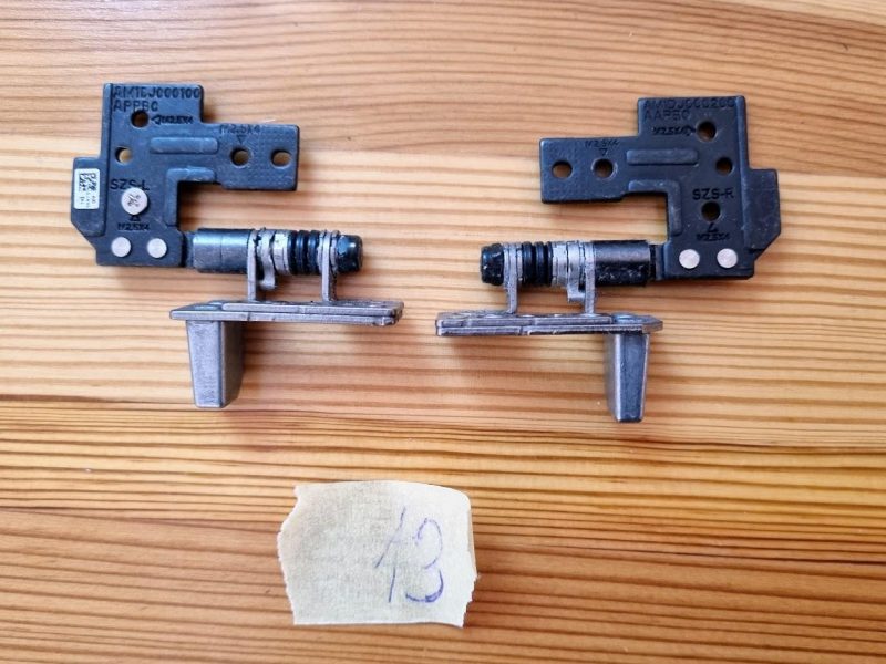 Set di cerniere per schermo LCD originali per laptop Dell Precision 7710 usate