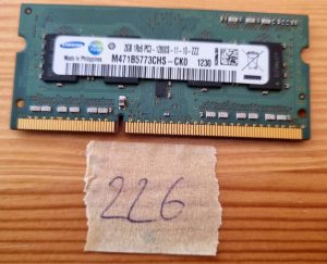 Aggiornamento RAM per laptop 4 GB per Apple PC Notebook 2011 2012 DDR3 PC3-10600s