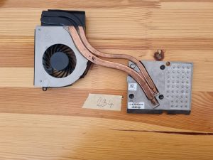 PER HP ZBOOK 17 Tubo di calore del radiatore 735374-001 786686-001