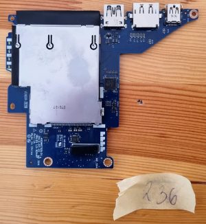 Scheda lettore di schede USB Express HP 455M6732L01 LS-9244P per ZBook 15
