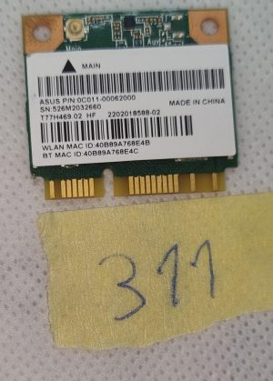 Scheda WiFi wireless per ASUS serie X554L - X554LJ scheda BLUETOOTH MT7630E