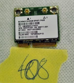 600370-001 Scheda Bluetooth HP Wifi:Broadcom 4313B/G/N Bcm94313Hmgbl