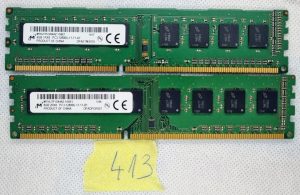LOTTO DI 2 Micron (2x4GB) DDR3 1600MHz PC3-12800U MT16JTF51264AZ