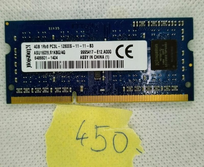 Kingston Memoria RAM SO-DIMM PC3L-12800S da 4 GB TSB16D3LS1MNG/4G