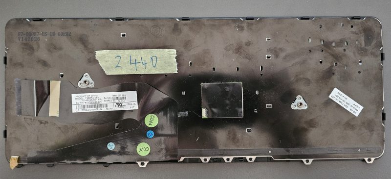 Tasti per tastiera portatile HP EliteBook 840 G1 G2, 850 G1 G2, ZBook 14 G1/G2, 15u G2 | 6037BOO85805 | Layout UK | Tasto singolo - immagine 2