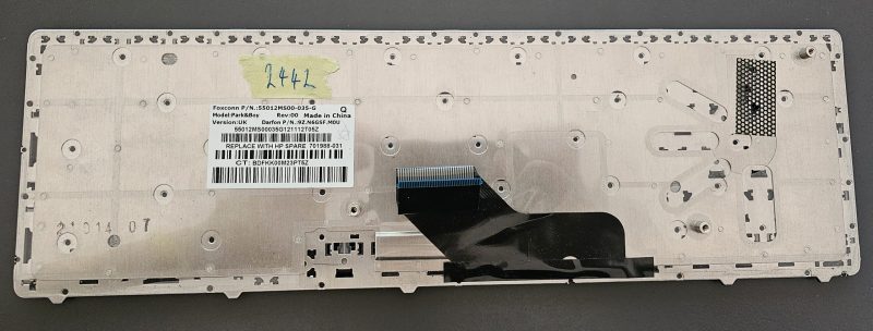 TASTIERA DI RICAMBIO FOXCONN [641180-001] per HP ProBook 550 | 10MG00-515-G11080301SM | Tasti singoli | Layout UK - immagine 2