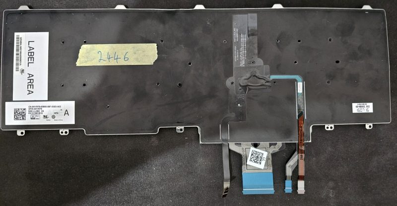 Tasti singoli per tastiera portatile Dell Latitude E5550, Precision 3510/7510 - Retroilluminati - Parte 0HYRF9 - immagine 3